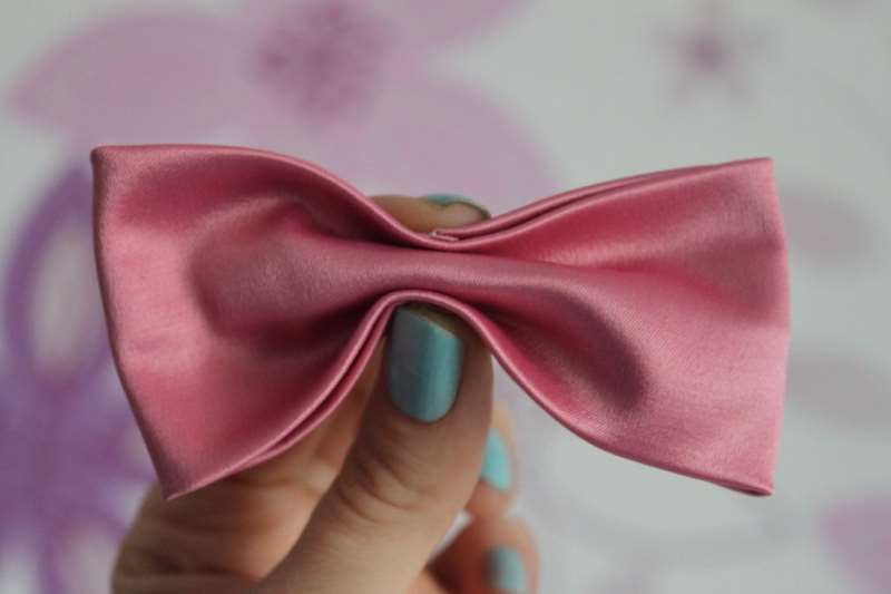 банты из ткани diy на голову или на платья мастер-класс