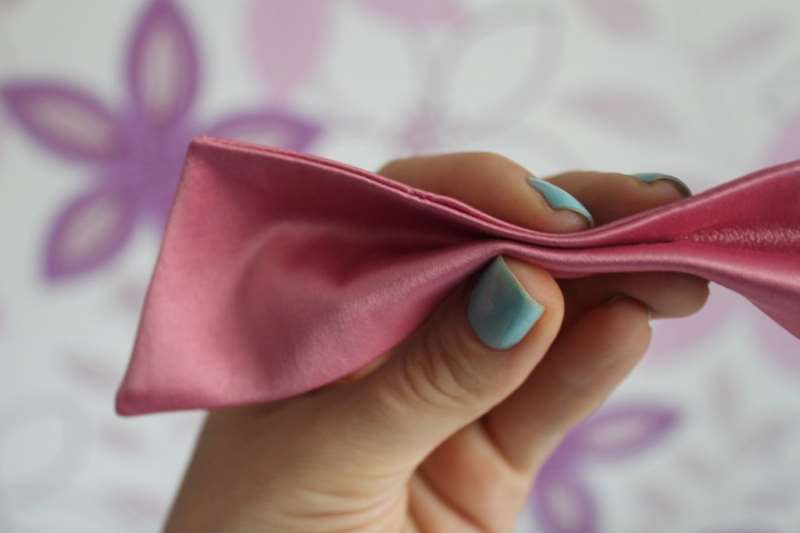 банты из ткани diy на голову или на платья мастер-класс