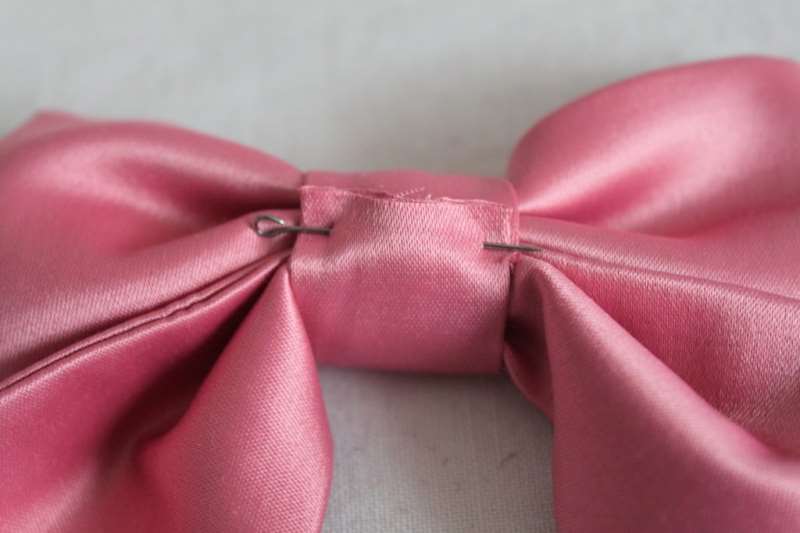 банты из ткани diy на голову или на платья мастер-класс