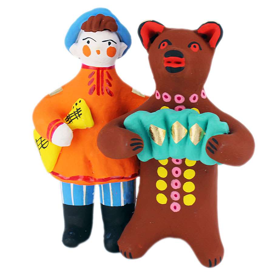 Рисование дымковской игрушки