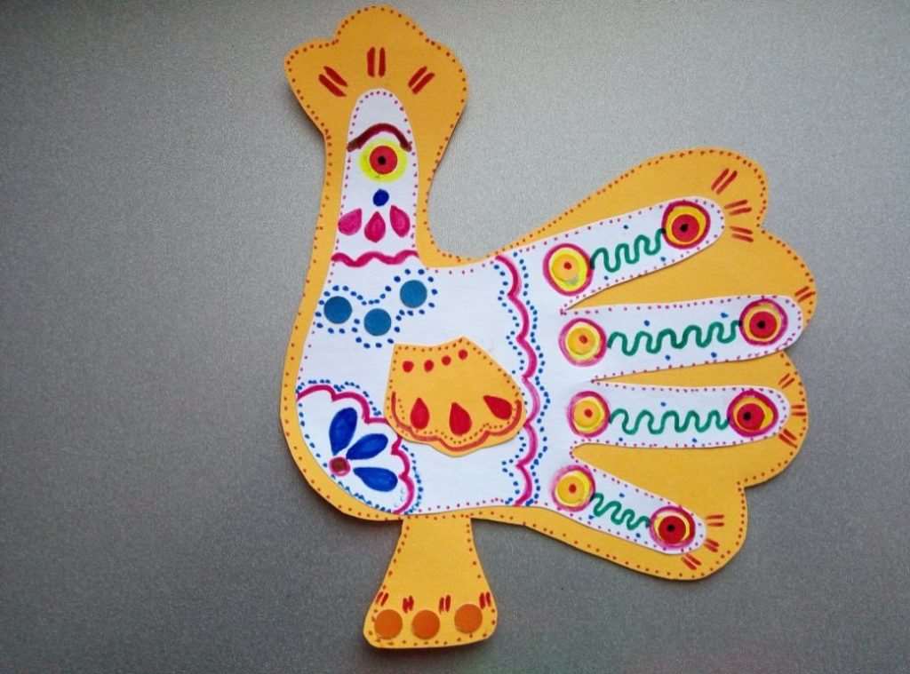 Рисование дымковской игрушки