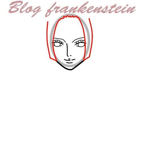 Как нарисовать Боа Хэнкока из аниме One Piece легко - 9