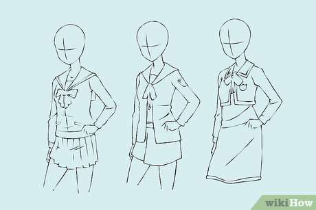 Именная картинка нарисовать аниме девушку Шаг 8