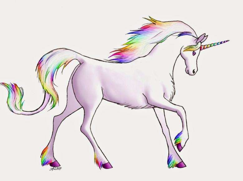 Нарисованные единороги