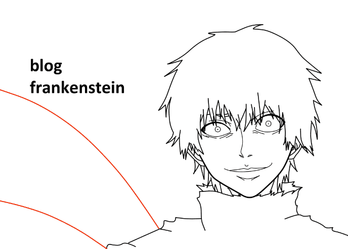 Как нарисовать Кена Канэки из аниме Tokyo Ghoul легко шаг за шагом - 15