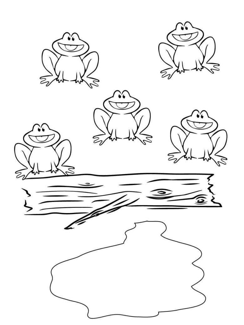 Рисование лягушек