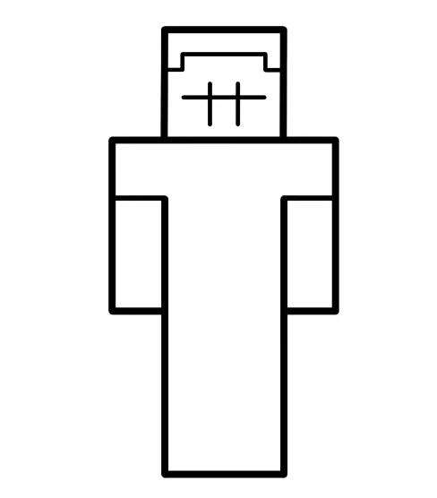 Как нарисовать Minecraft шаг за шагом