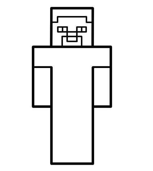 Как нарисовать Minecraft шаг за шагом