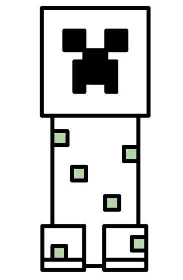 Критические этапы рисования из Minecraft