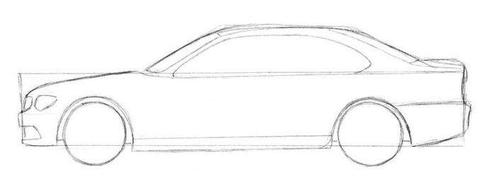 Рисование автомобиля