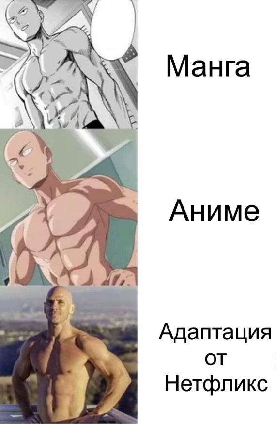 I Watch Юмор, Анимация, Мемы, Аниме, Джонни Тинс, Цитама, One Punch Man, Netflix
