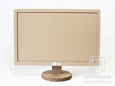 Сделай сам Игрушечный компьютер из картона