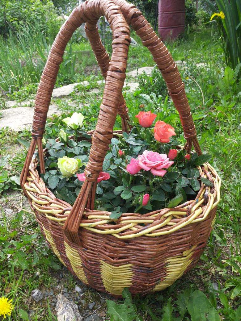 Самодельные корзины