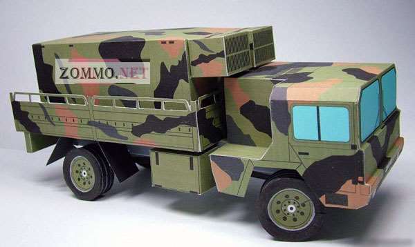 Военный автомобиль MAN 10t Feuerleit ECS