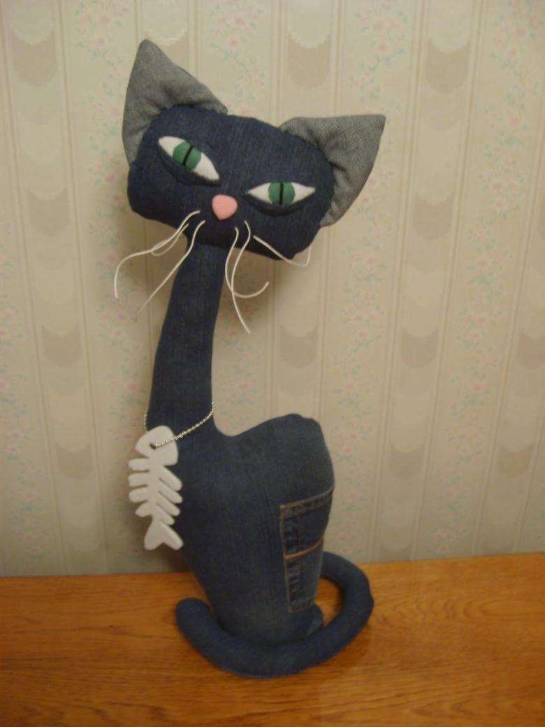 DIY поделки для кошек
