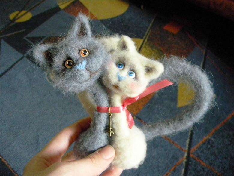 DIY поделки для кошек