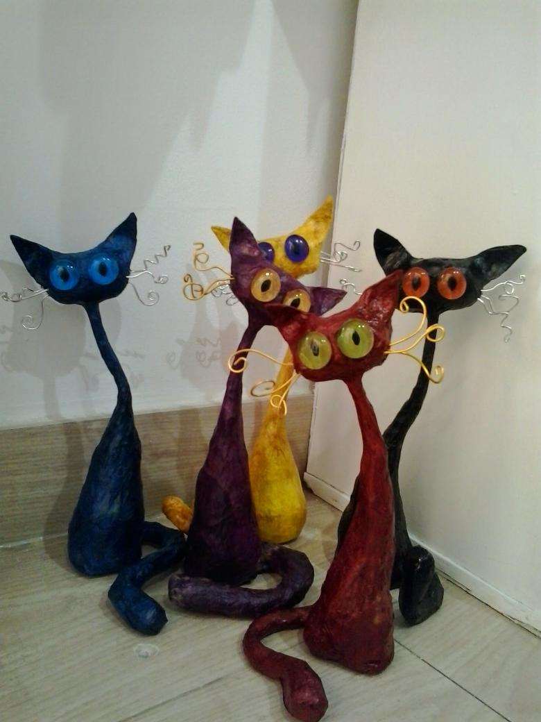 DIY поделки для кошек