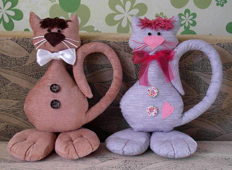 DIY поделки для кошек