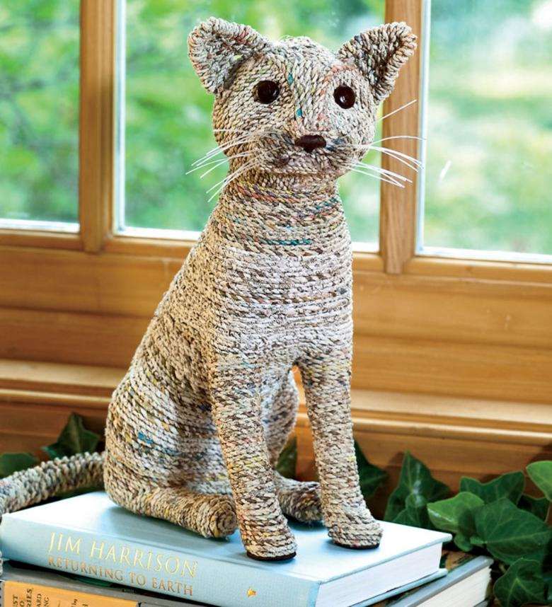 DIY поделки для кошек