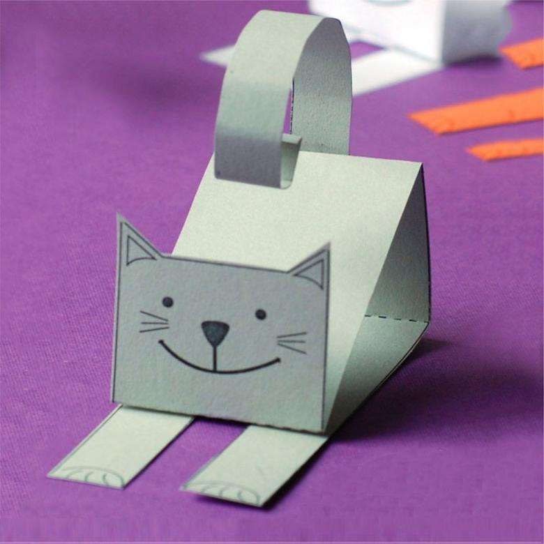 DIY поделки для кошек