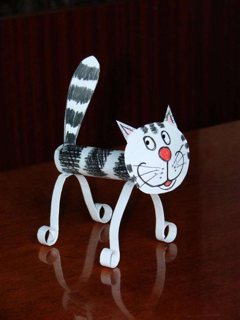 DIY поделки для кошек