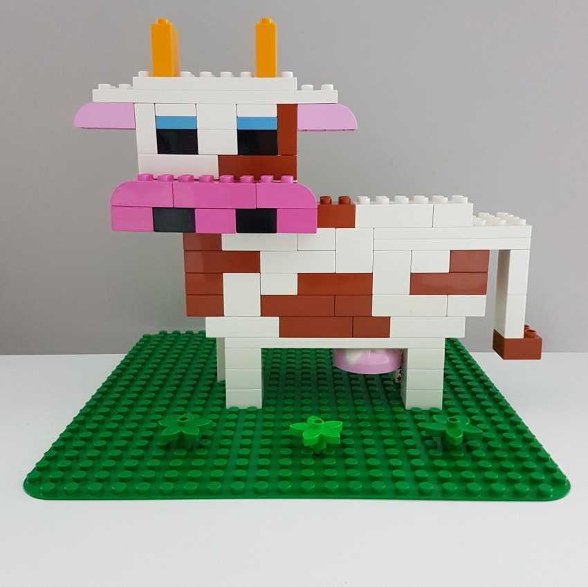 Как построить робота из фотографий Lego