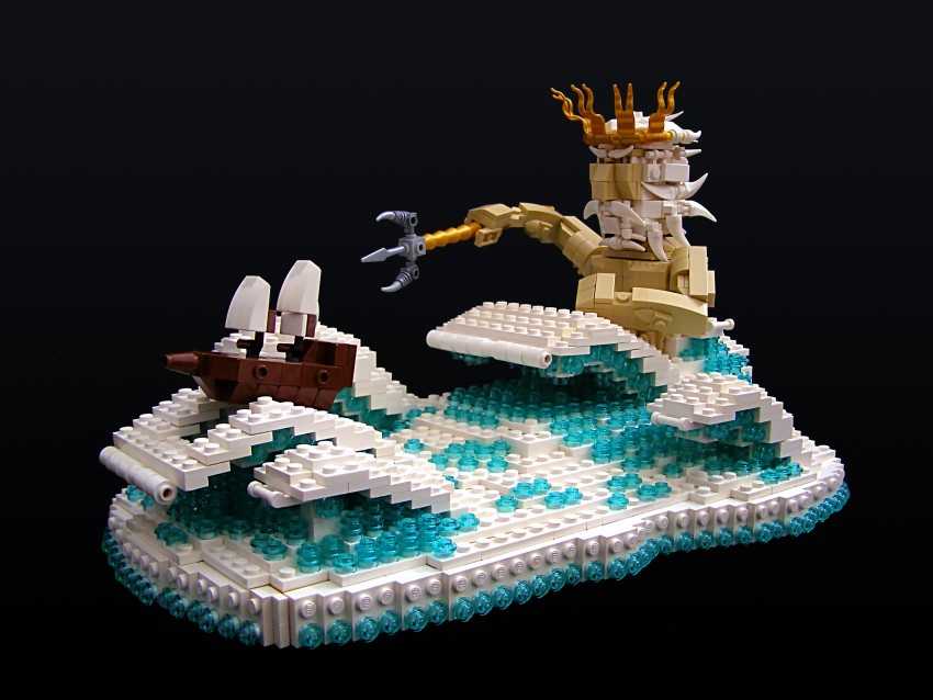Как построить робота из фотографий Lego