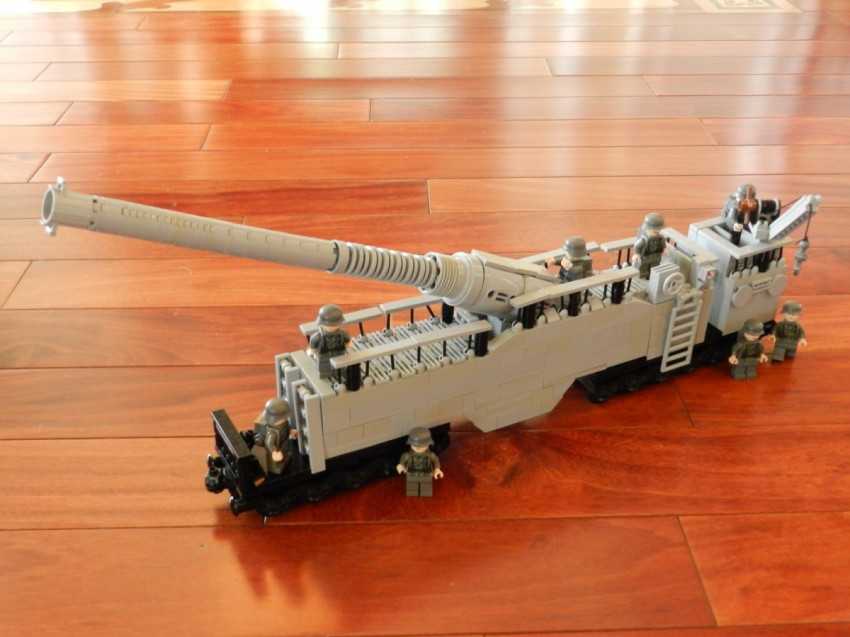 Как построить робота из фотографий Lego