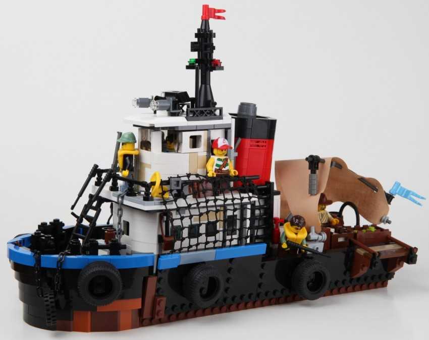 Как построить робота из фотографий Lego