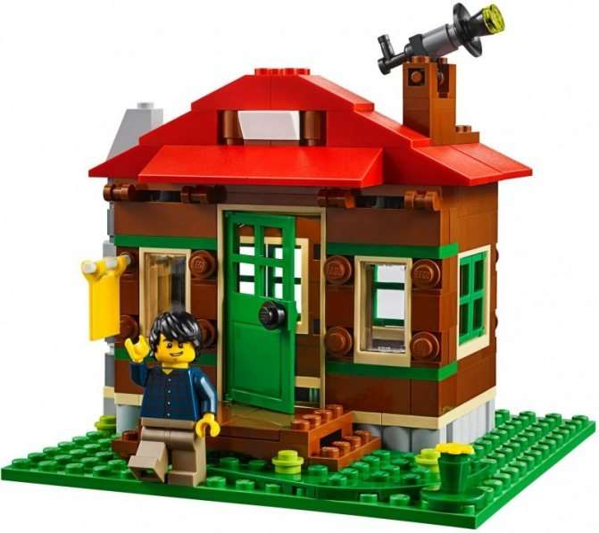 Как построить робота из фотографий Lego