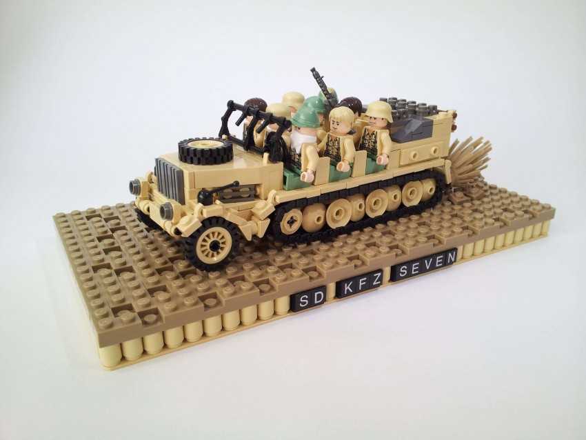 Как построить робота из фотографий Lego