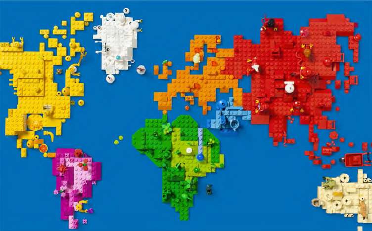 Карта LEGO