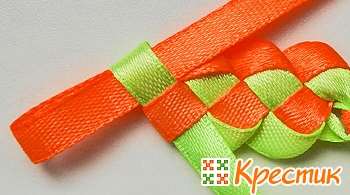 Браслет из лент
