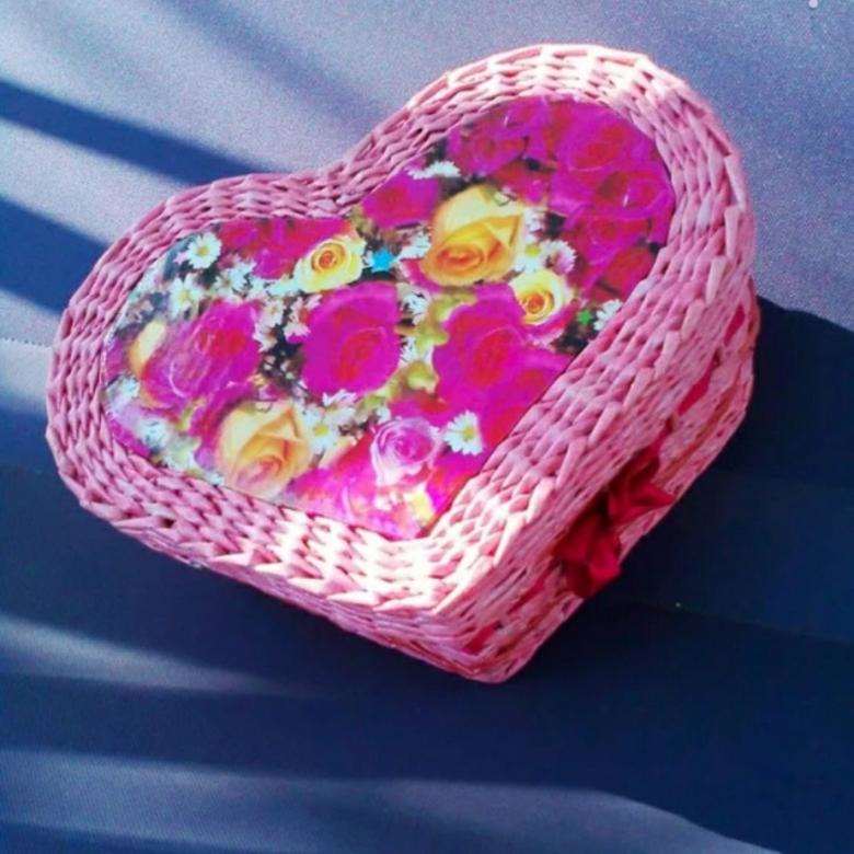 Сердце сделано из бумаги